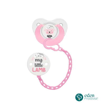 copy of WEE BABY SUCETTE AVEC CHAINE 0-6M