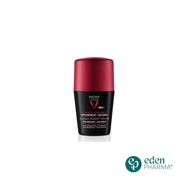 VICHY DEODORANT CLINICAL CONTROL HOMME 96H 50ML