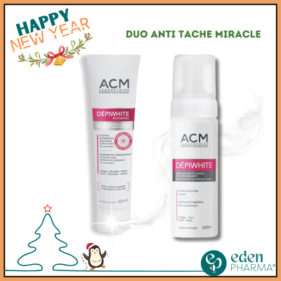 DUO ANTI TACHE MIRACLE ACM DEMPIWHITE CREME ADVANCED + ACM MOUSSE DEPIWHITE ADVANCED