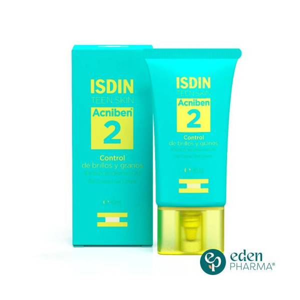 ISDIN ACNIBEN GEL CREME CONTROLE BRILLANCE ET BOUTONS 40ML