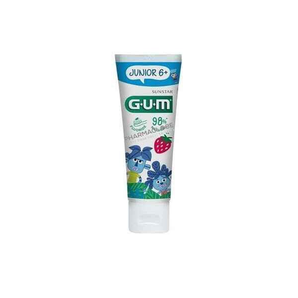 GUM JUNIOR GEL DENTIFRICE 6+ ANS 50ML