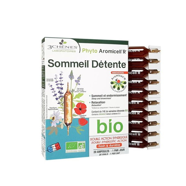 3 CHENES PHYTO AROMICELL'R SOMMEIL DETENTE 10ML*20 AMPOULES