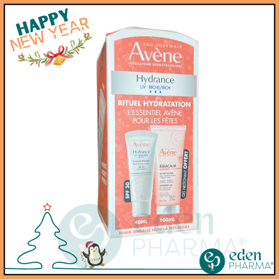 COFFRET AVENE HYDRANCE RICHE UV + XERACALM GEL 100ML GRATUIT