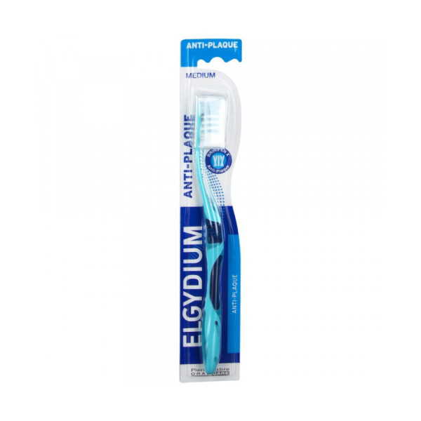 ELGYDIUM BROSSE A DENTS ANTI PLAQUE MEDIUM