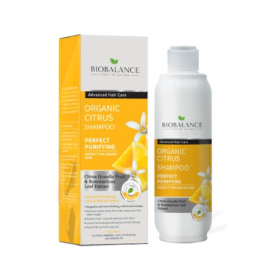 BIOBALANCE ORGANIC CITRUS SHAMPOO 330ML