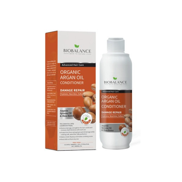 BIOBALANCE ORGANIC ARGAN OIL CONDITIONER 330ML