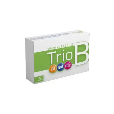 XEN TRIO B VITAMINES B1 B6 B12 30 GELULES