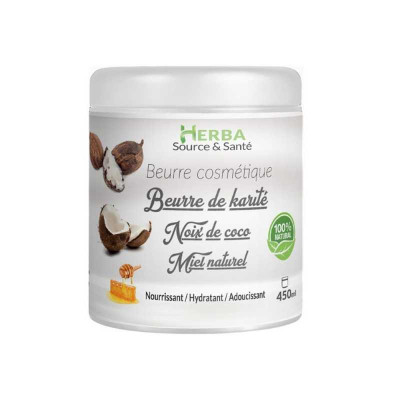 PHYTOBEAUTY BEURRE DE KARITE & NOIX DE COCO & MIEL 450GR LHS