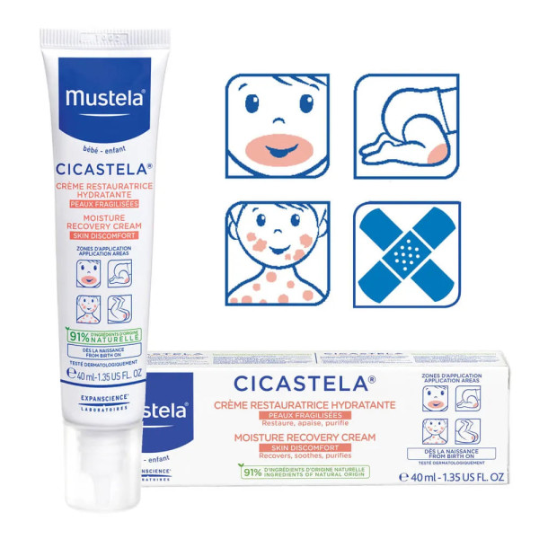 MUSTELA CICASTELA CRÈME RÉPARATRICE 40ML