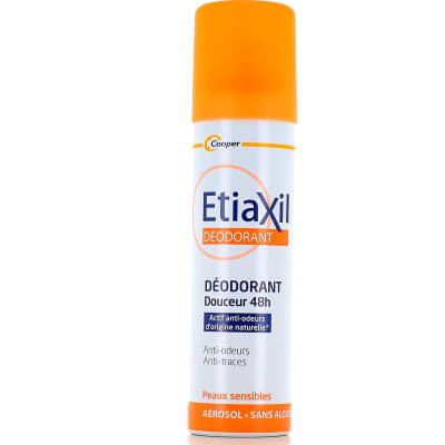 ETIAXIL AEROSOL DEODORANT DOUCEUR 48H ANTI-ODEURS 150ML