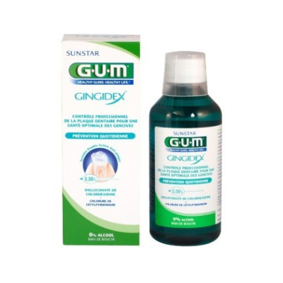 GUM GINGIDEX BAIN DE BOUCHE 300ML