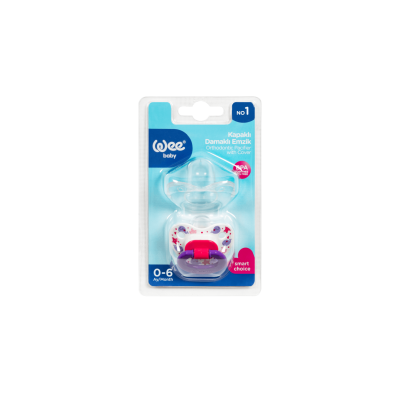 WEE BABY SUCETTE DECOREE PROTECT AVEC CACHE 0-6M 374