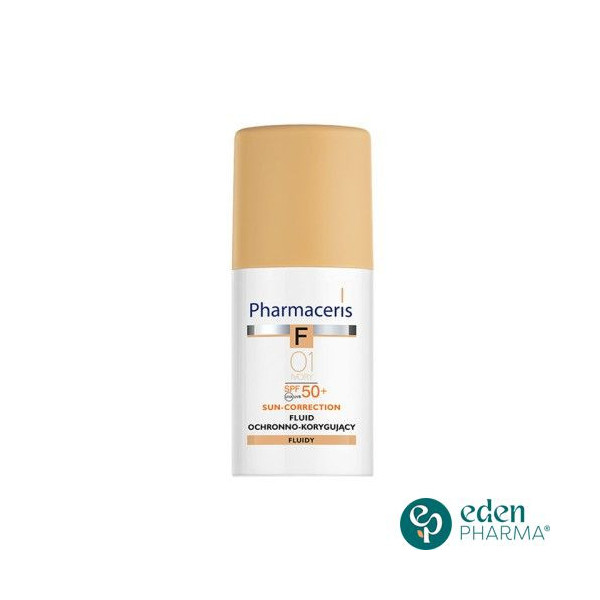 PHARMACERIS F FOND DE TEINT SPF 50+ (IVORY 1) 30ML