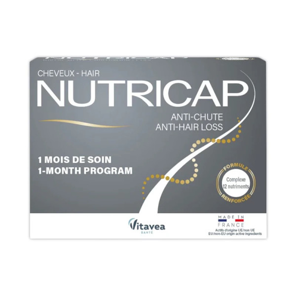 NUTRICAP ANTI-CHUTE, 30 GELULES