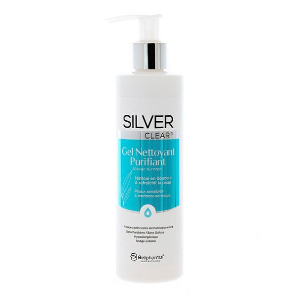 SILVER CLEAR GEL NETTOYANT PURIFIANT 200ML