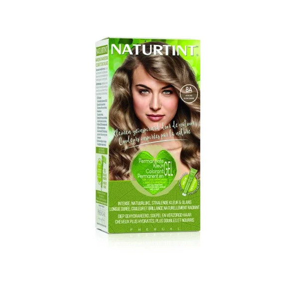 NATURTINT COLORATION PERMANANTE 8A BLOND CENDRÉ 170 ML