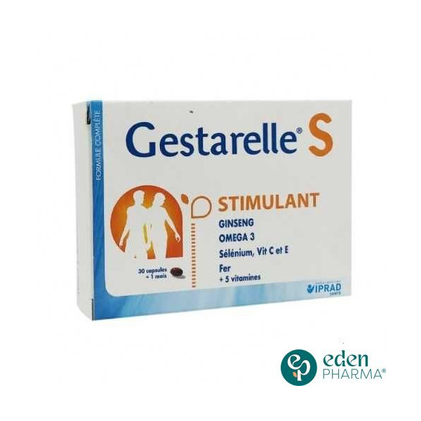 IPRAD GESTARELLE S STIMULANT, 30 CAPSULES