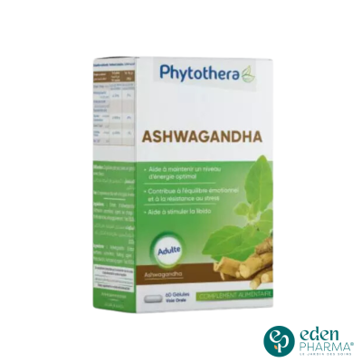 PHYTOTHERA ASHWAGANDHA 60 GELULES