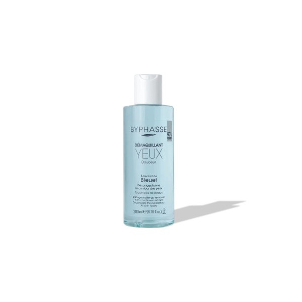 BYPHASSE DEMAQUILLANT YEUX AU BLEUET 200ML