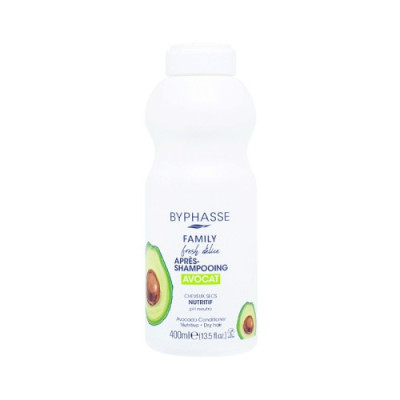 BYPHASSE FRESH FAMILY APRES SHAMPOOING AVOCAT 400ML