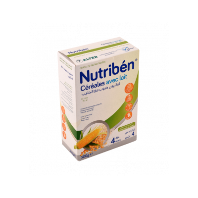 NUTRIBEN CEREALES LAIT 300G