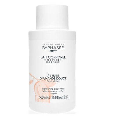 BYPHASSE LAIT CORPOREL HUILE AMANDE DOUCE 500ML