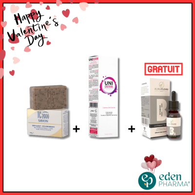 SAVON TC 2000 + UNIDERM CREME + ALMAFLORE SERUM B3 gratuit