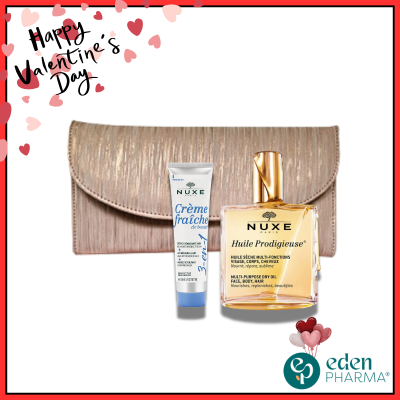 NUXE TROUSSE HUILE PRODIGIEUSE 30ML + CRÈME FRAICHE 3EN1 30ML OFFRET