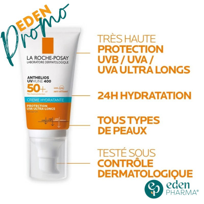 La-Roche-Posay-Anthelios-UVmune-400-Crème-Hydratante-SPF50+