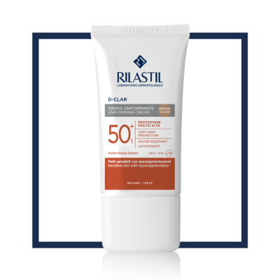 RILASTIL D-CLAR ANTI TACHES SPF50+ TEINTE MEDIUM 50ML