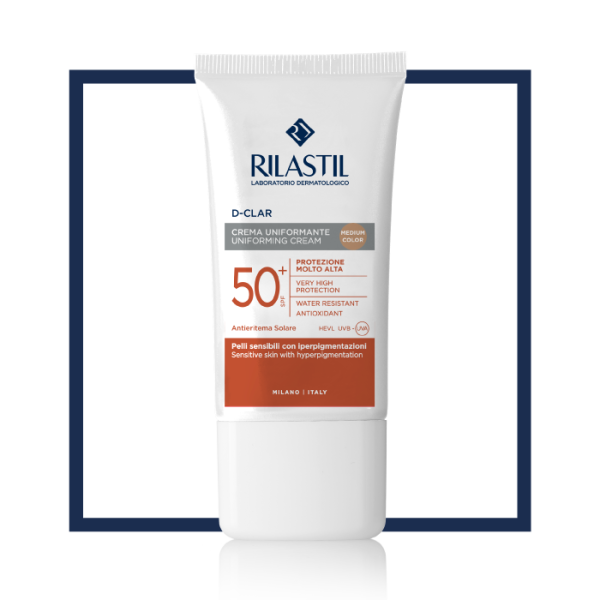 RILASTIL D-CLAR ANTI TACHES SPF50+ TEINTE MEDIUM 50ML