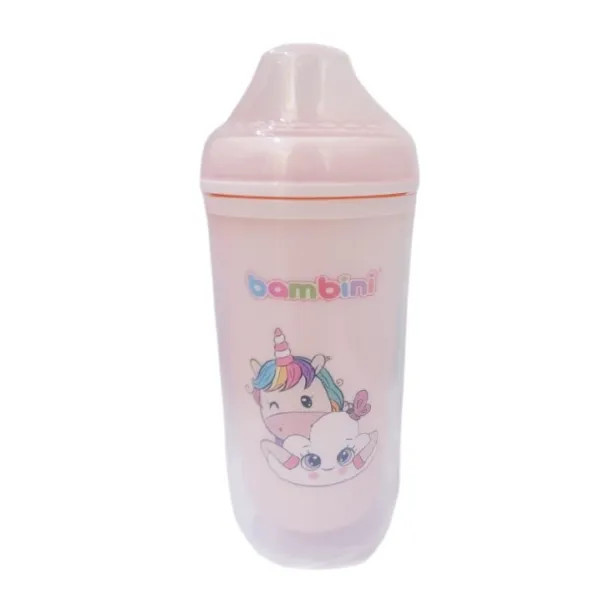 BAMBINI TASSE BEC SOUPLE ANTI-FUITES INCASSABLE REF 483