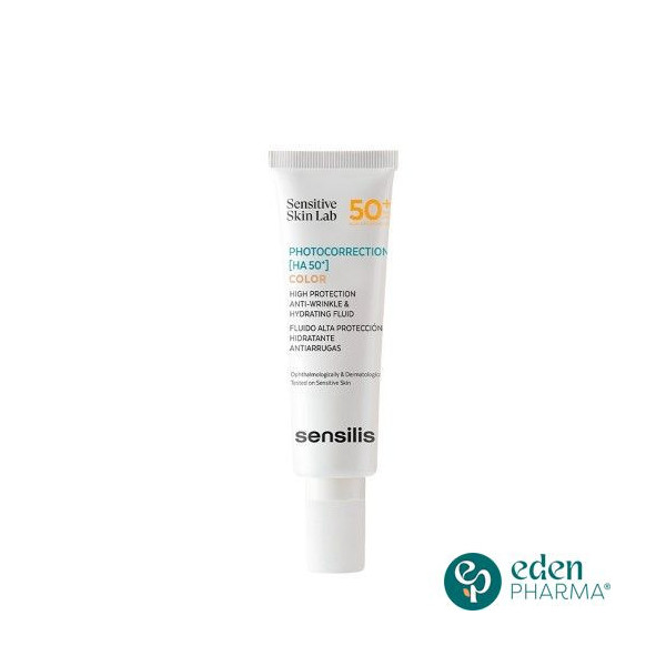 SENSILIS PHOTOCORRECTION [HA 50+] ECRAN FLUID TEINTE SPF 50 50ML