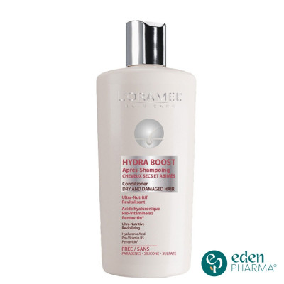 L'ORAMEL HYDRA BOOST APRÈS-SHAMPOING POUR CHEVEUX SECS ET ABÎMÉS 300ML