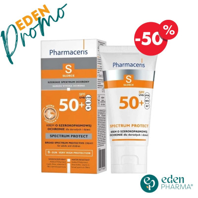 PHARMACERIS-S-SPECTRUM-PROTECT-CREME-HAUTE-PROTECTION-SPF50+-50ML