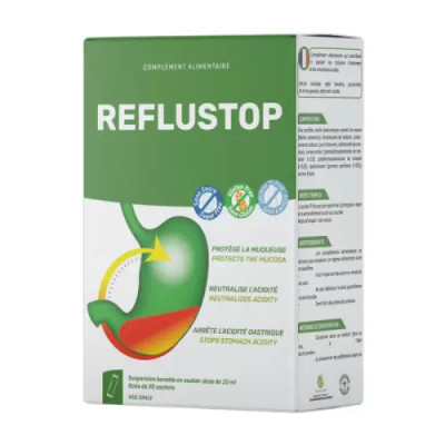 MICHEL PIERRE REFLUSTOP DOSE DE 10ML BOITE 20 SACHETS