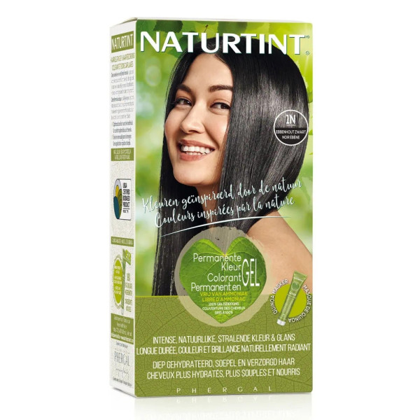 NATURTINT COLORATION PERMANENTE 1N NOIR EBENE 170ML
