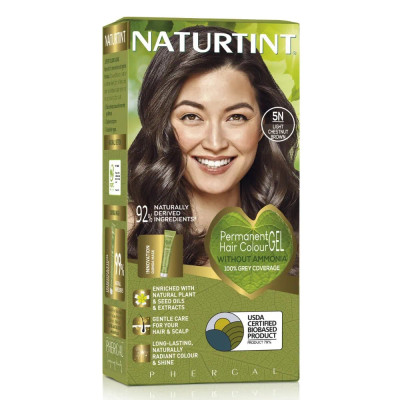NATURTINT COLORATION PERMANENTE 5N CHATAIN CLAIR 170ML
