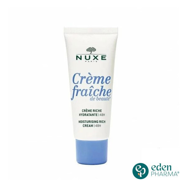 NUXE CREME FRAICHE DE BEAUTE CREME RICHE HYDRATANTE 48H 50 ML