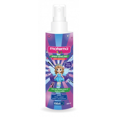MATERNA KIDS SPRAY DEMELANT SANS RINCAGE 250ML