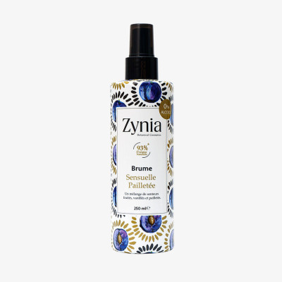 ZYNIA BRUME PARFUMÉE SENSUELLE PAILLETÉE
