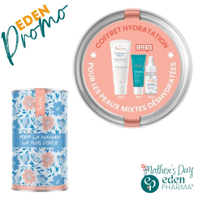 AVENE BOX HYDRANCE LÉGÈRE PEAU MIXTE + BOOST 10ML + GEL NETTOYANT 15ML OFFERT