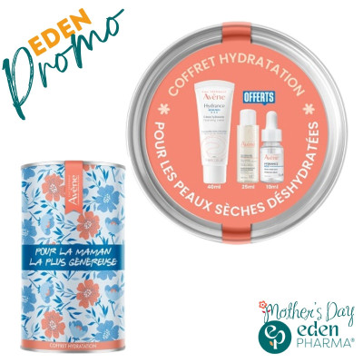 AVENE BOX HYDRANCE RICHE PEAU SECHE + BOOST 10ML + EAU MICELLAIRE 25ML OFFERT