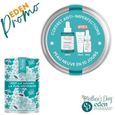 AVENE BOX CLEANANCE SERUM AHA + HYDRANCE LEGERE 25ML + HYALURON ACTIV B3 10ML