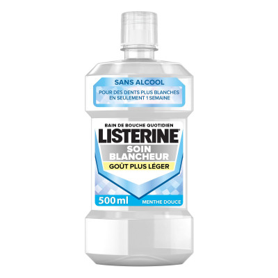 LISTERINE BAIN DE BOUCHE ADVANCED WHITE 500 ML