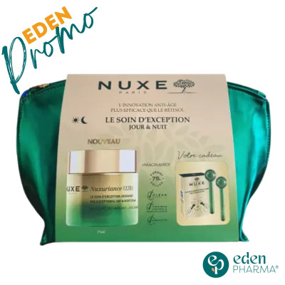 NUXE NUXURIANCE ULTRA JOUR ET NUIT 75ML + GLOBES MASSANTS RAFRAICHISSANTS (OFFERT) REF 0059