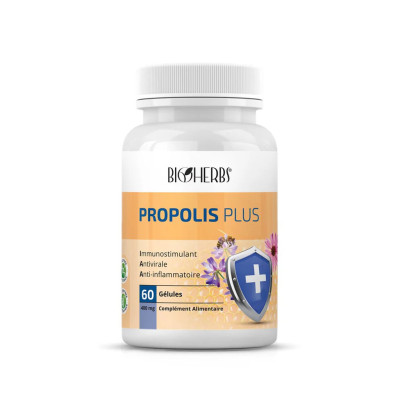 BIOHERBS PROPOLIS PLUS GELULES B/60
