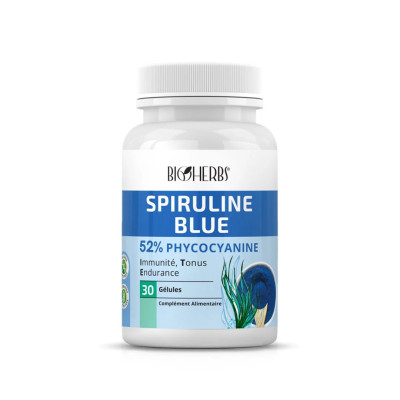 BIOHERBS SPIRULINE BLEU BT/30