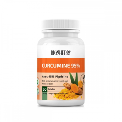 BIOHERBS CURCUMINE 95% 60 GELULES