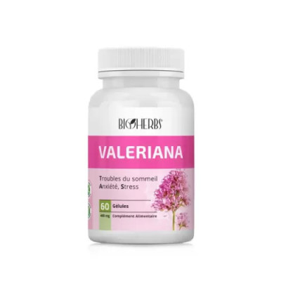 BIOHERBS VALERIANA 60 GELULES عشبة الناردين